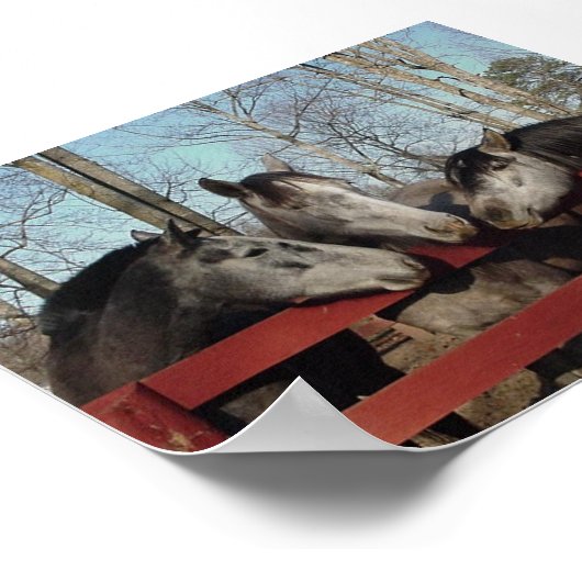 De Gossip Corner Poster (Hoek)