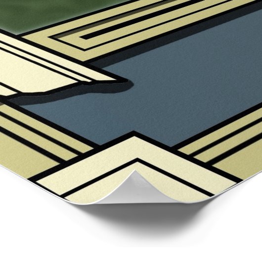 De gosteratie poster (Hoek)