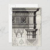 De Gothic Entablatation Briefkaart (Voorkant / Achterkant)