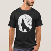 De Gothic van de Moon Wolves Gothic Wolf 2 T-shirt (Voorkant)