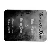 De Gothic Volledige maan Raven van de douane spare Magneet (Horizontaal)