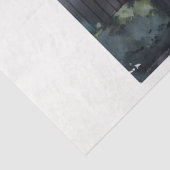 De gotische begraafplaats hek serie ontwerp 12 tissuepapier (Detail)