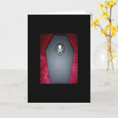 De gotische Kaart van de Doodskist (Gele Bloem)