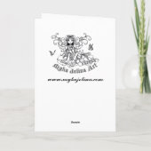 De Gotische Kaart van de Kunst van de (Achterkant)