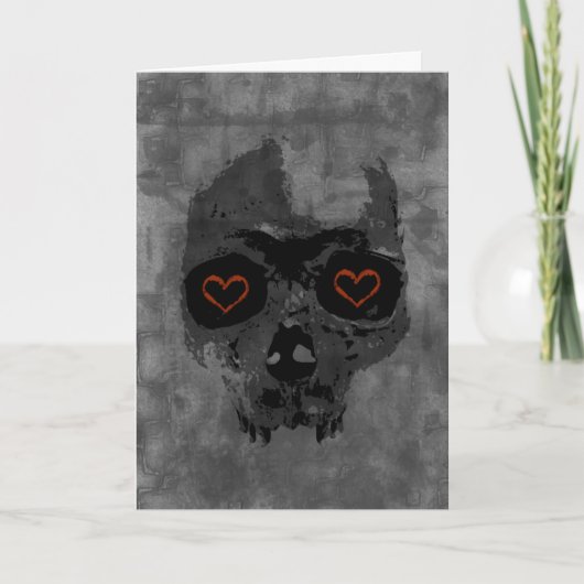 De gotische Kaart van de Valentijnsdag (Voorkant)