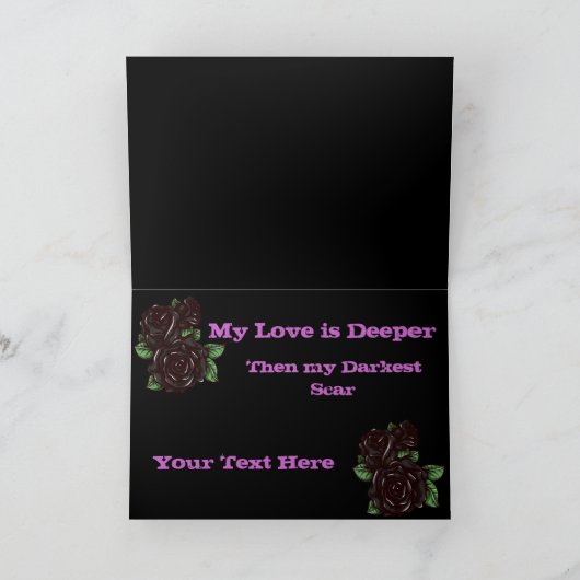 De gotische Kaart van Valentijn (Binnen)