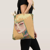 De gotische vrouw tote bag (Dichtbij)