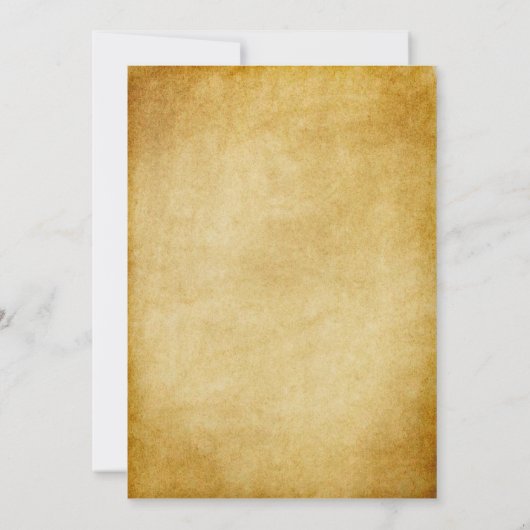 De goud Doorbladerde Uitnodigingen van het (Achterkant)