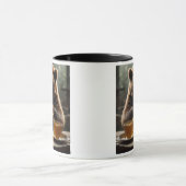 De goudbeer en het honingfestival. mok (Midden)