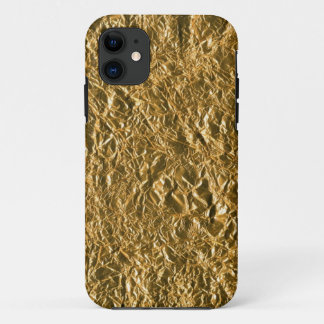 De gouden Achtergrond van het Aluminium iPhone 11 Hoesje