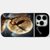 De gouden adelaar in de wilgenboom Case-Mate iPhone case (Achterkant (horizontaal))