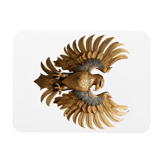 De Gouden Adelaar Magneet (Horizontaal)