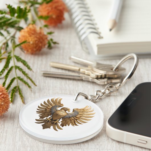 De Gouden Adelaar Sleutelhanger (Voorkant Rechts)