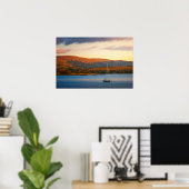 De gouden avond over Kenmare Bay Poster (Thuiskantoor)