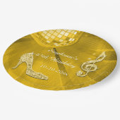 De gouden Bal van de Disco en de Verjaardag van Papieren Bordje (Gekanteld)