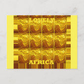 De gouden belofte van Afrika Briefkaart (Voorkant)