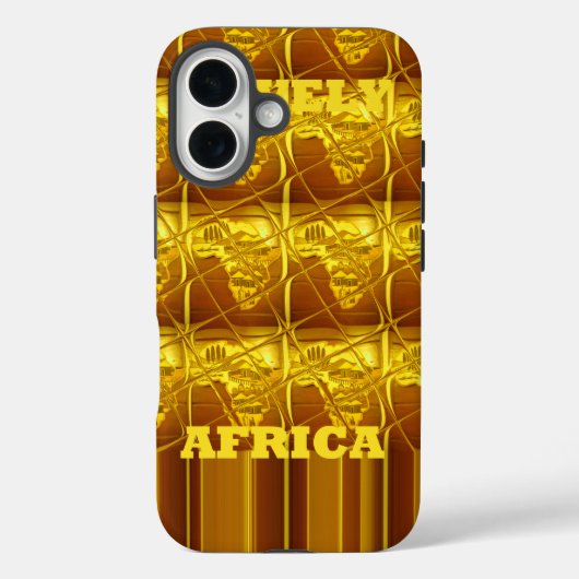De gouden belofte van Afrika Case-Mate iPhone Case (Achterkant)