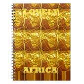 De gouden belofte van Afrika Notitieboek (Voorkant)