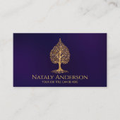 De Gouden Bodhi boom Visitekaartje (Voorkant)