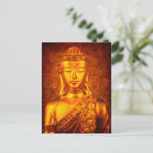 De Gouden Boeddha Briefkaart (Staand voorkant)