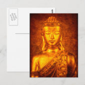 De Gouden Boeddha Briefkaart (Voorkant / Achterkant)
