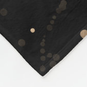 De gouden boomgaard fleece deken (Hoek)