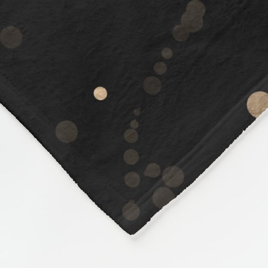 De gouden boomgaard fleece deken (Hoek)