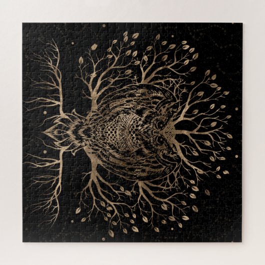 De gouden boomgaard legpuzzel (Horizontaal)