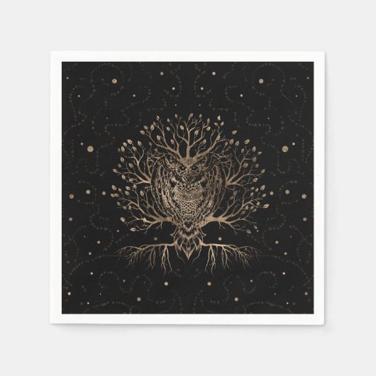 De gouden boomgaard servet (Voorkant)