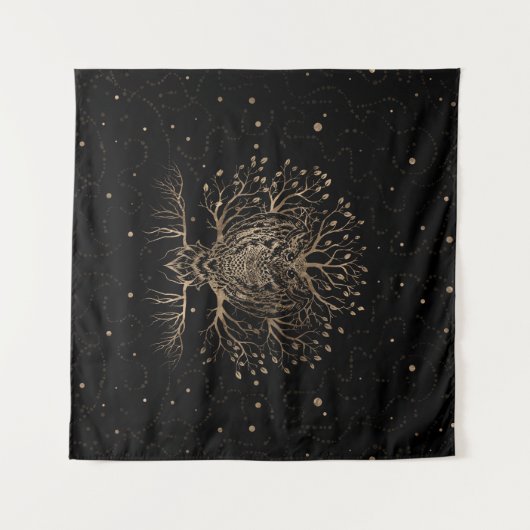 De gouden boomgaard wandkleed (Voorkant (horizontaal))