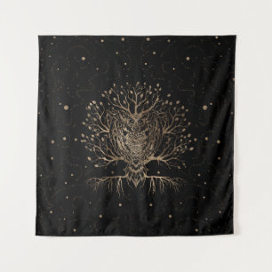 De gouden boomgaard wandkleed