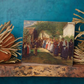 De gouden bruiloft (olie op doek) fotoplaat (Zijkant)