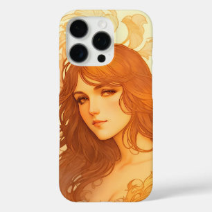 De Gouden Dame van de Art Nouveau iPhone 16 Pro Hoesje
