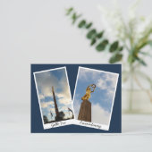 De gouden dame van Luxemburg Briefkaart (Staand voorkant)