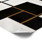 De Gouden Diamant Perfect Poster (Hoek)