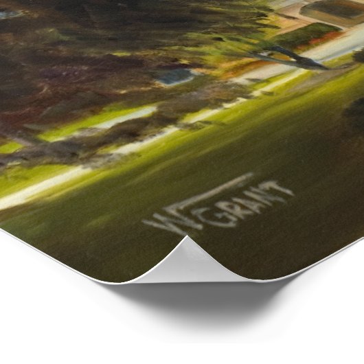 De Gouden Dome in juni Poster (Hoek)