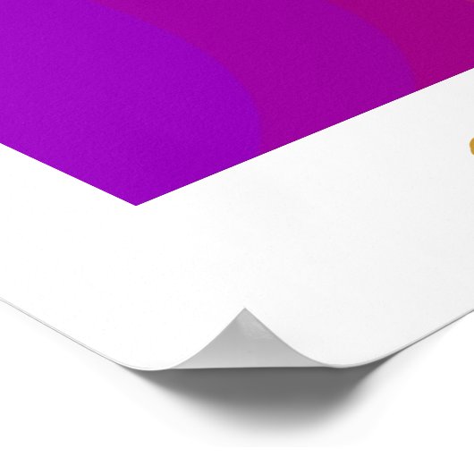 De gouden draak poster (Hoek)