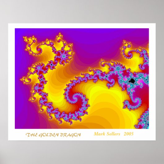 De gouden draak poster (Voorkant)