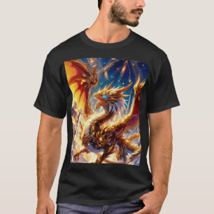 De gouden draak t-shirt