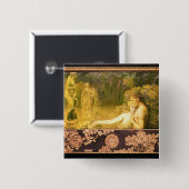 De Gouden Eeuw, 1897-1998 Vierkante Button 5,1 Cm (Voorkant /achterkant)