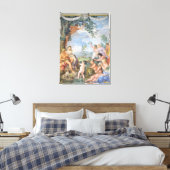 De Gouden Eeuw (fresco) Canvas Afdruk (Insitu (Slaapkamer))