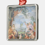 De Gouden Eeuw (fresco) Metalen Ornament (Links)