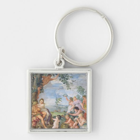 De Gouden Eeuw (fresco) Sleutelhanger (Voorkant)