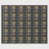 De Gouden Eeuw van Amerika begint nu Cadeaupapier (Vlak)