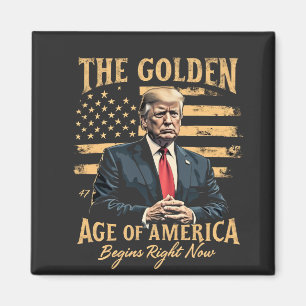 De Gouden Eeuw van Amerika Begint Nu Magneet