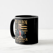 De gouden eeuw van Amerika begint nu Mok (Voorkant links)