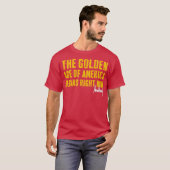 De Gouden Eeuw van Amerika begint nu T-shirt (Voorkant volledig)