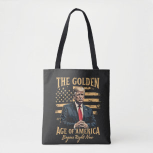 De Gouden Eeuw van Amerika Begint Nu Tote Bag