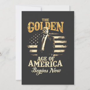 De Gouden Eeuw van Amerika Begint Nu Trump 4e Kaart