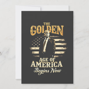 De Gouden Eeuw van Amerika begint nu Trump Kaart